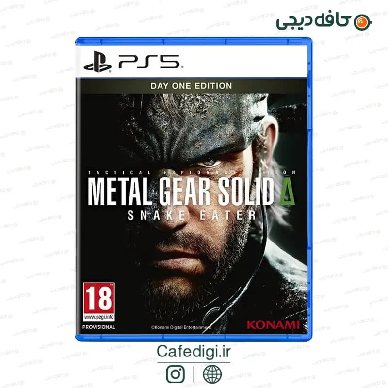بازی Metal Gear Solid Snake Eater نسخه day one