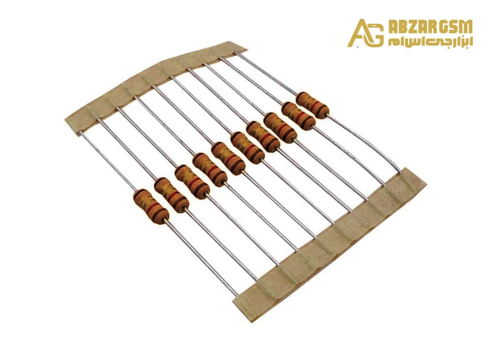 مقاومت High Voltage Metal Surge مقدار %1 1.8M اهم 1/2W کره ای مارک SMART بسته 50 تایی