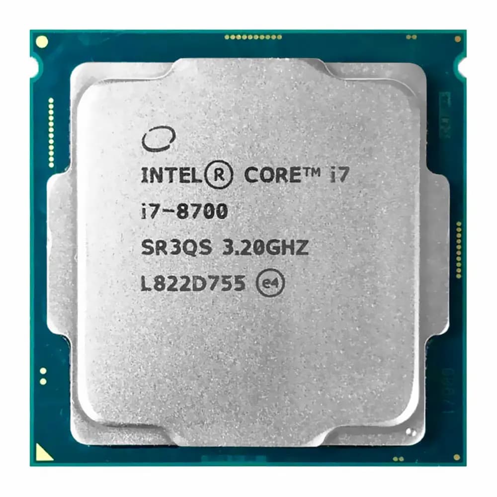 پردازنده اینتل مدل Core i7 8700 Tray-Used — تصویر ۲