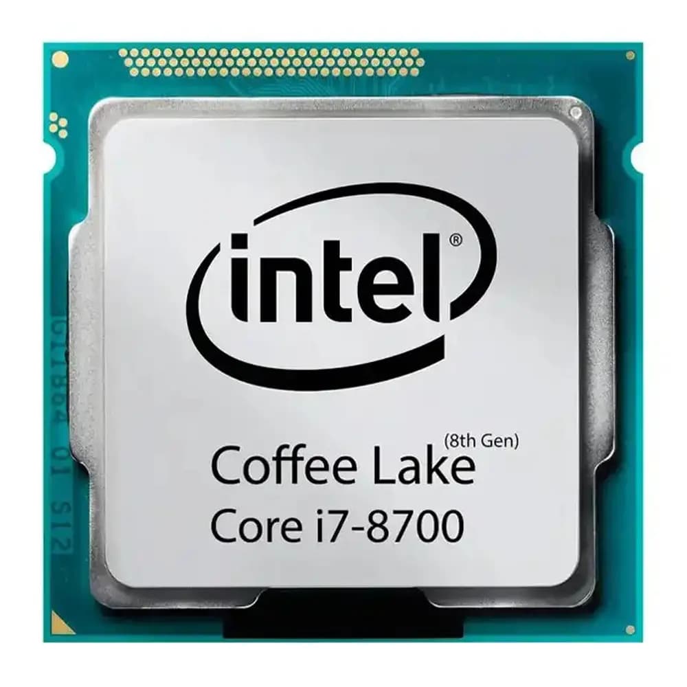 پردازنده اینتل مدل Core i7 8700 Tray-Used
