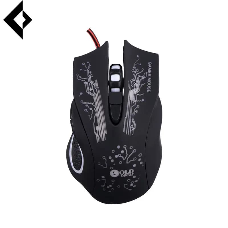 ماوس سیم دار گیمینگ گلد اسکار مدل T02