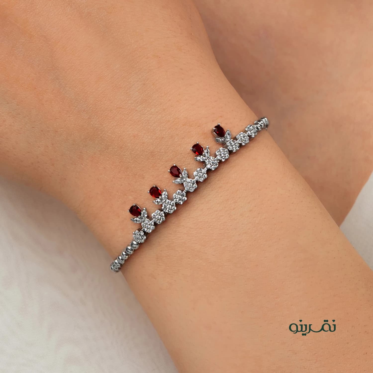سرویس نقره زنانه فلاور مجلسی مدل SI F62 R — تصویر ۴