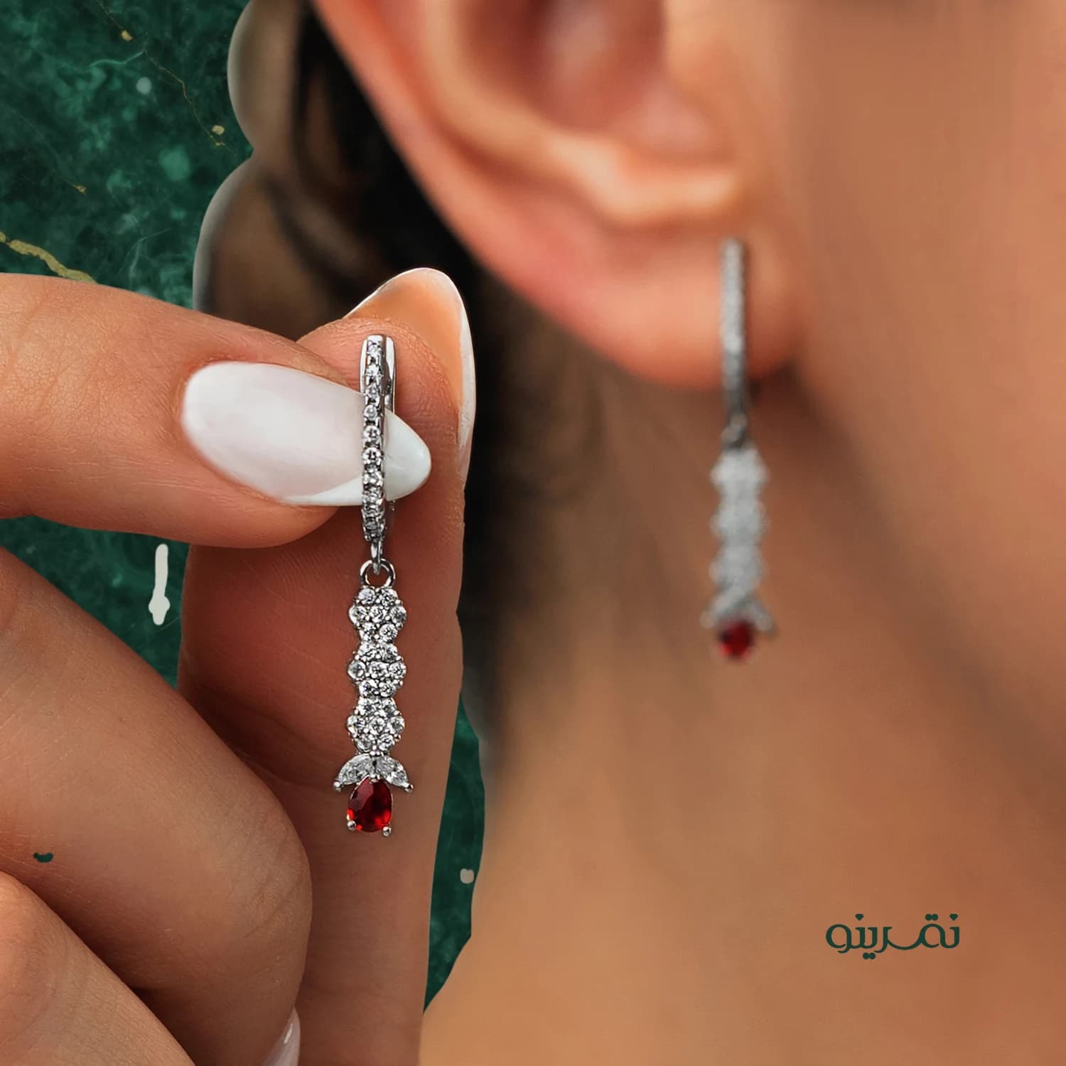 سرویس نقره زنانه فلاور مجلسی مدل SI F62 R — تصویر ۵