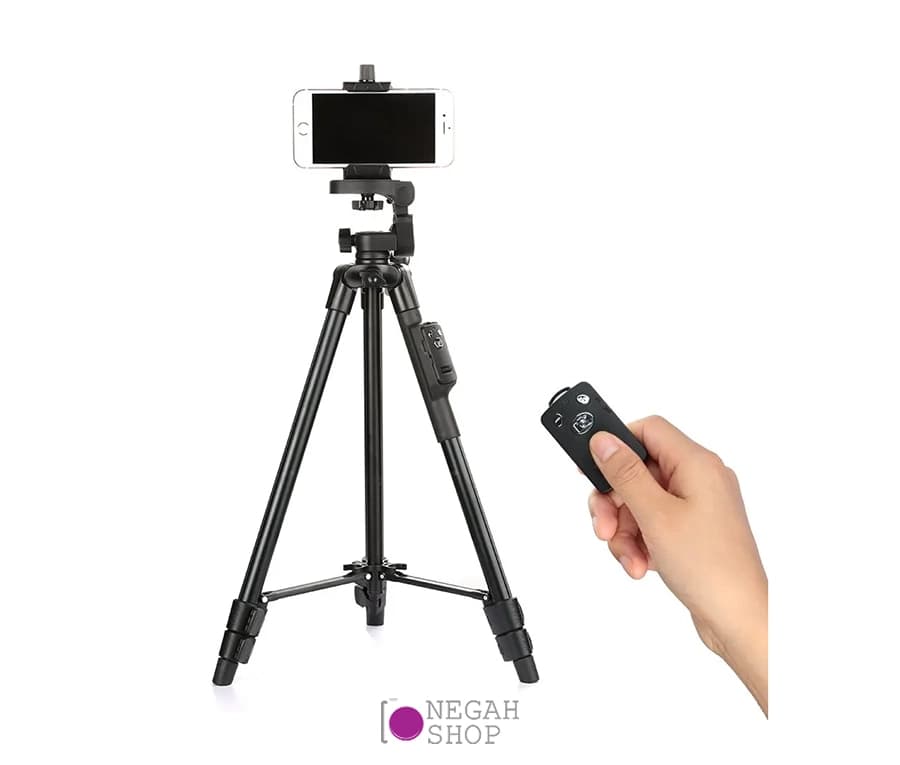 سه پایه دوربین و موبایل Yunteng VCT 5208 — تصویر ۳