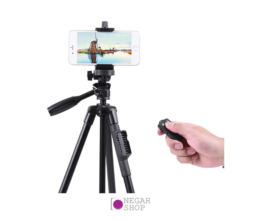 سه پایه دوربین و موبایل Yunteng VCT 5208 — تصویر ۵