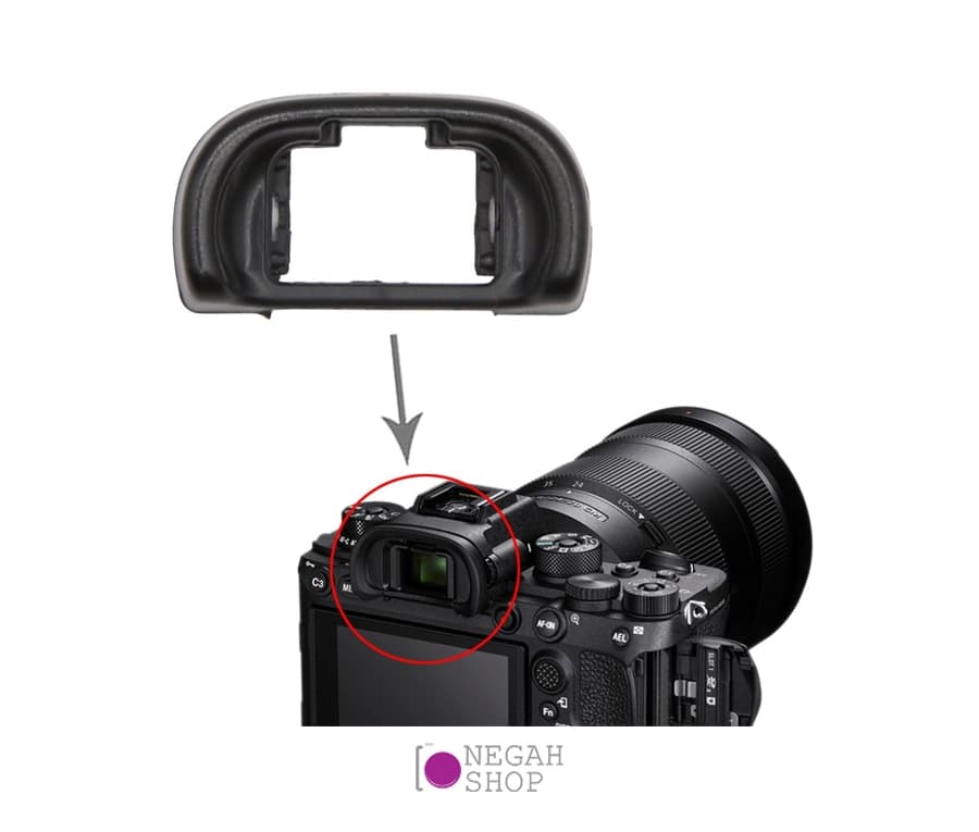 لاستیک چشمی 505 مناسب Sony A7s II / A7s III — تصویر ۵