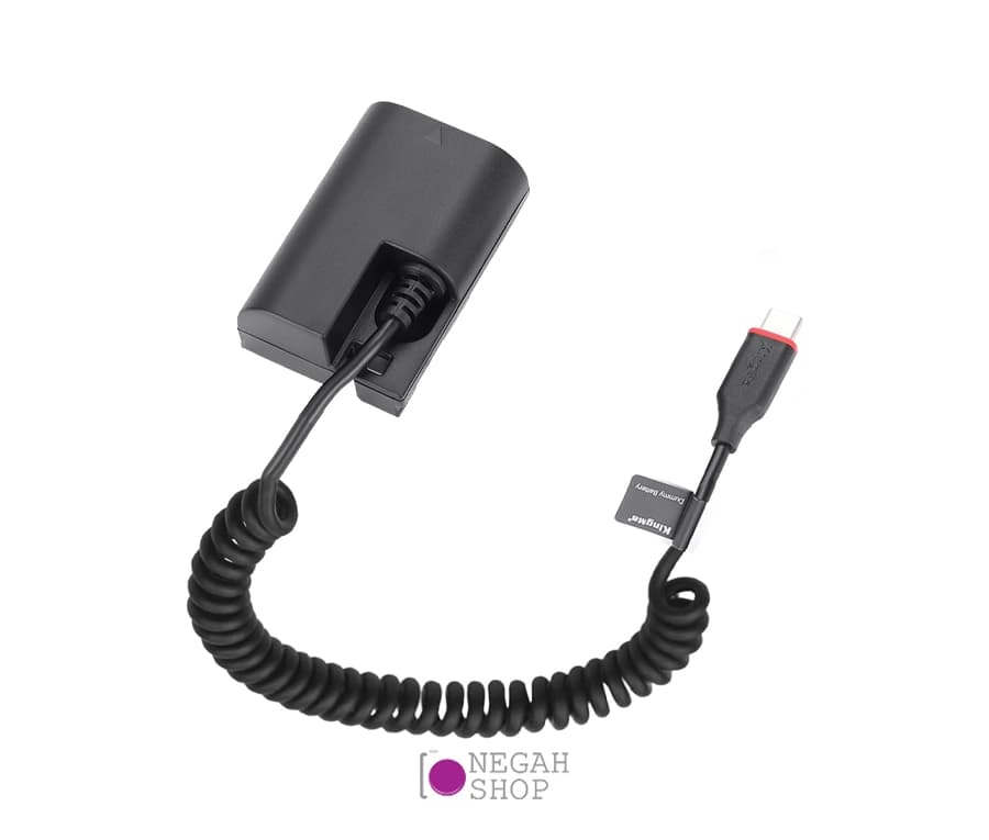 آداپتور برق مستقیم دوربین LP-E6 USB-C Kingma