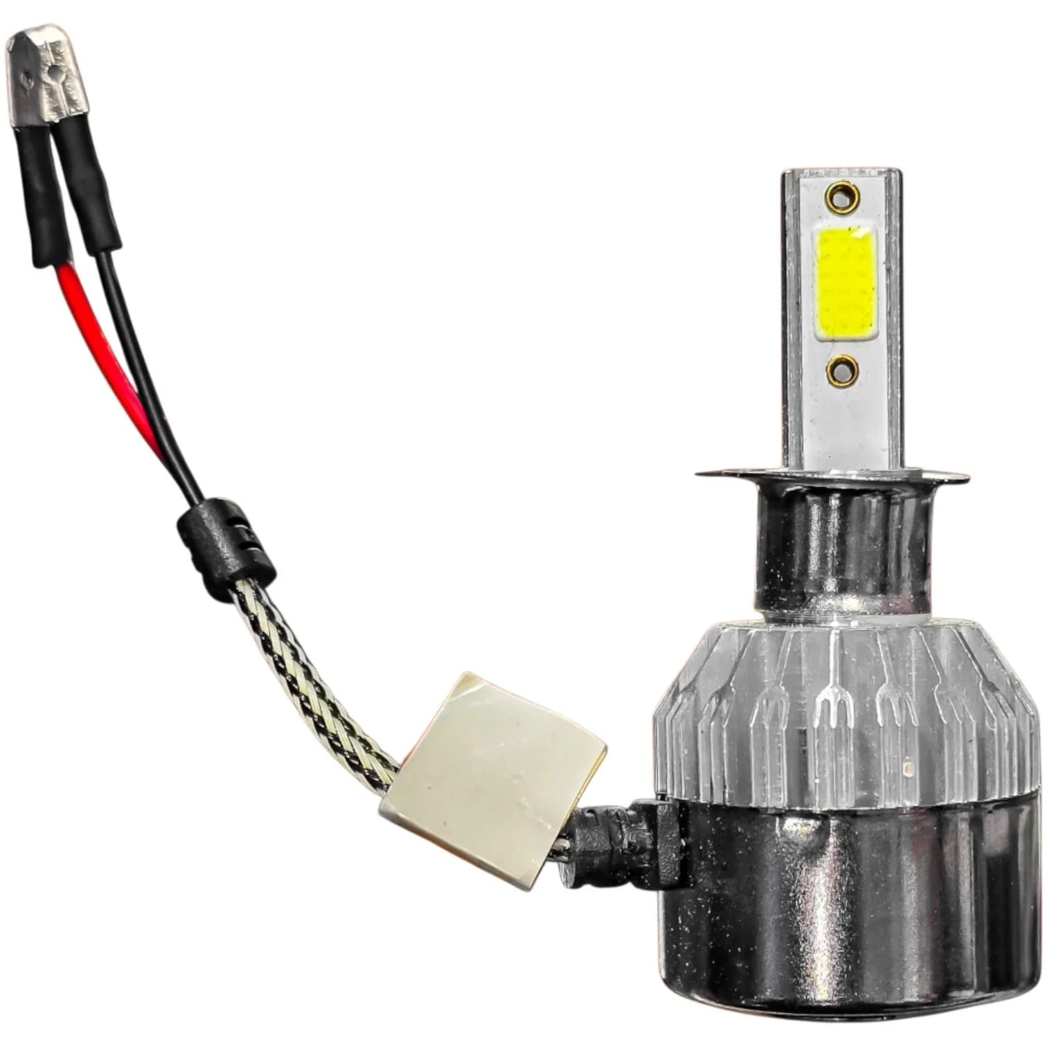 هدلایت نور بالا چراغ جلو خودرو تک حالته فورس مدل دوطرفه یخی کد CUB پایه H1 مناسب برای پراید ۱۱۱ و پراید ۱۳۲ بسته ۲ عددی — تصویر ۳