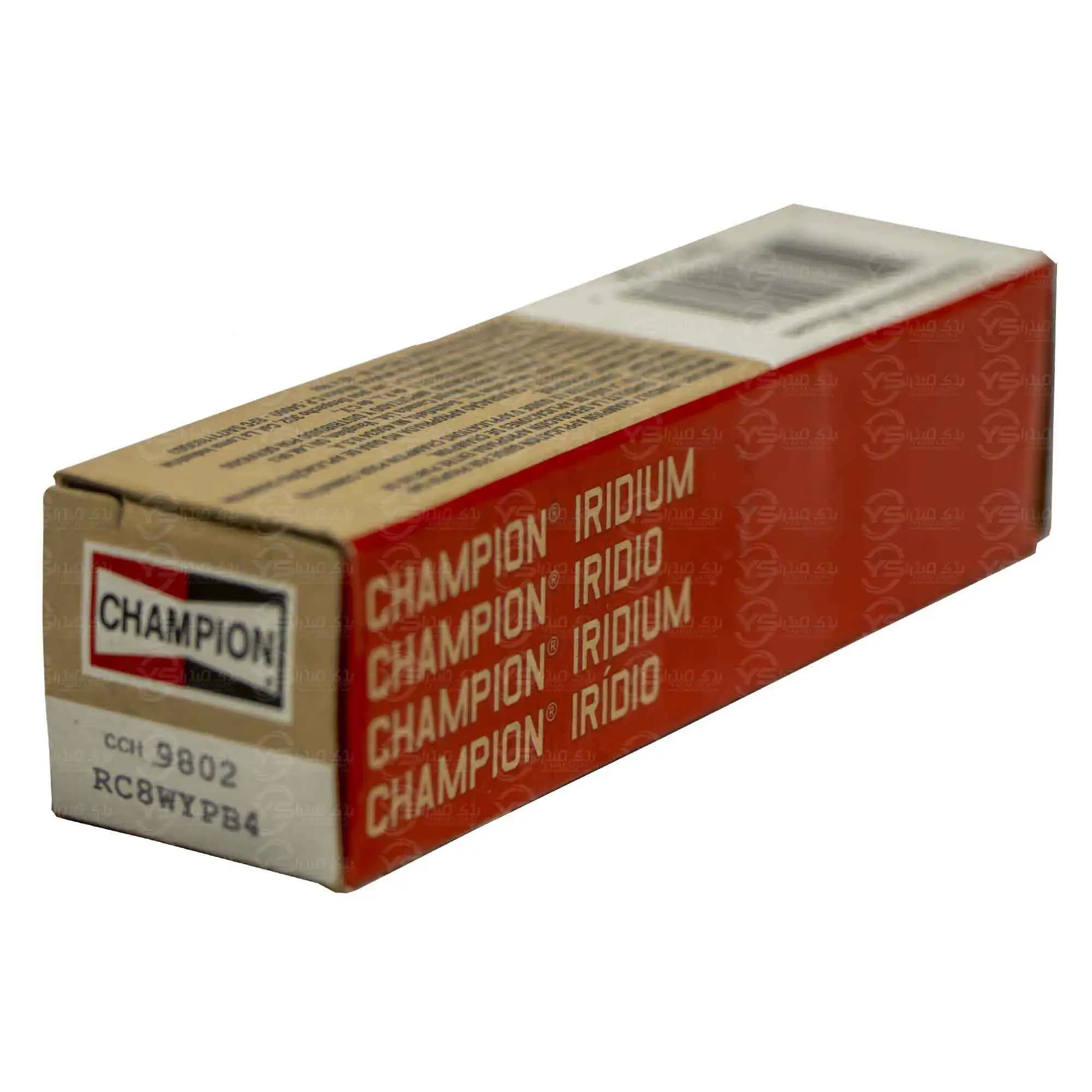 شمع سوزنی پایه کوتاه ایریدیوم چمپیون 9802 Champion — تصویر ۲