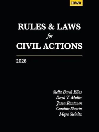 و دانلود نسخه کامل کتاب زبان اصلی Rules and Laws for Civil Actions: 2026 | دانلود کتاب خارجی