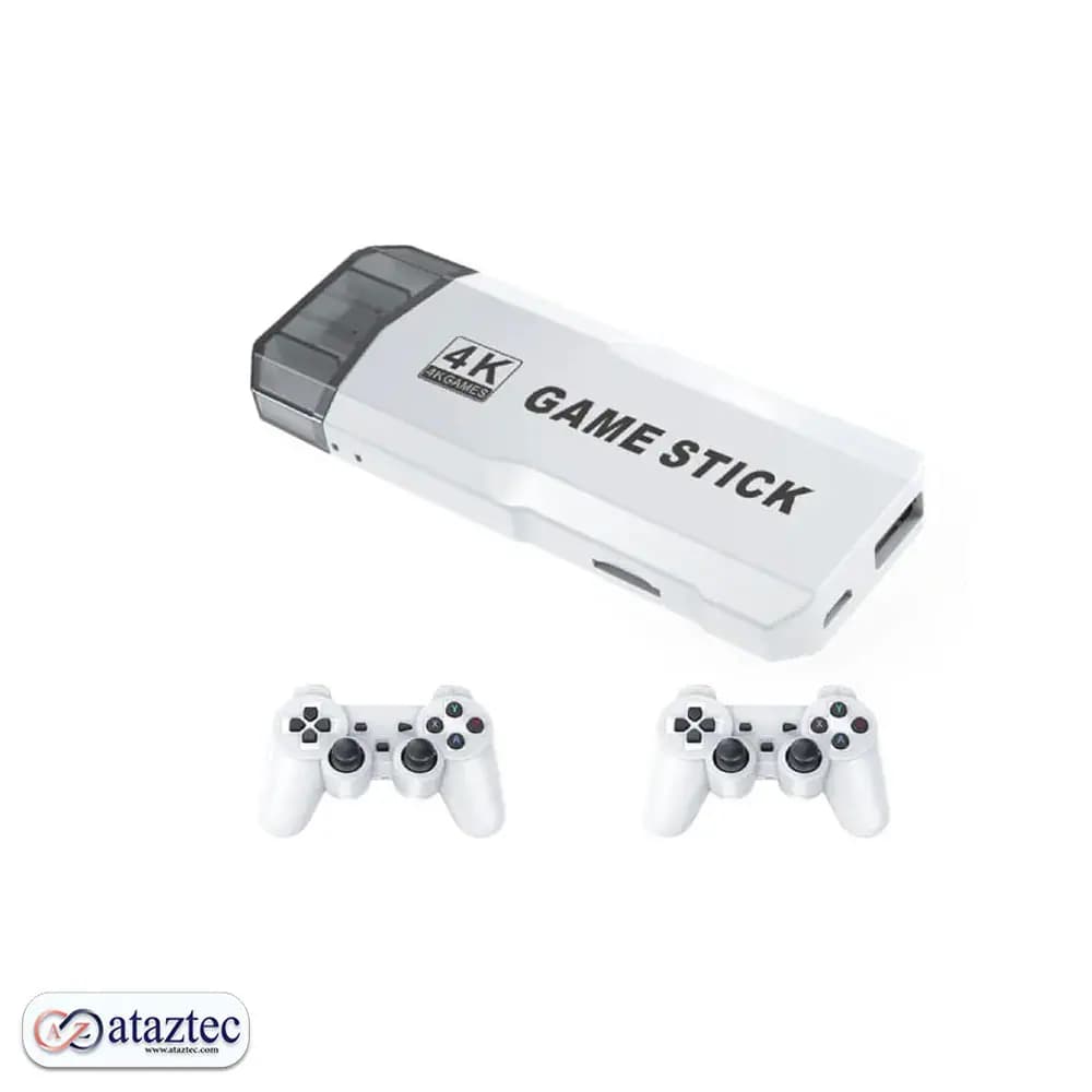 کنسول بازی M2 Game Stick | مدل رترو با دو دسته بیسیم و کیفیت — تصویر ۵