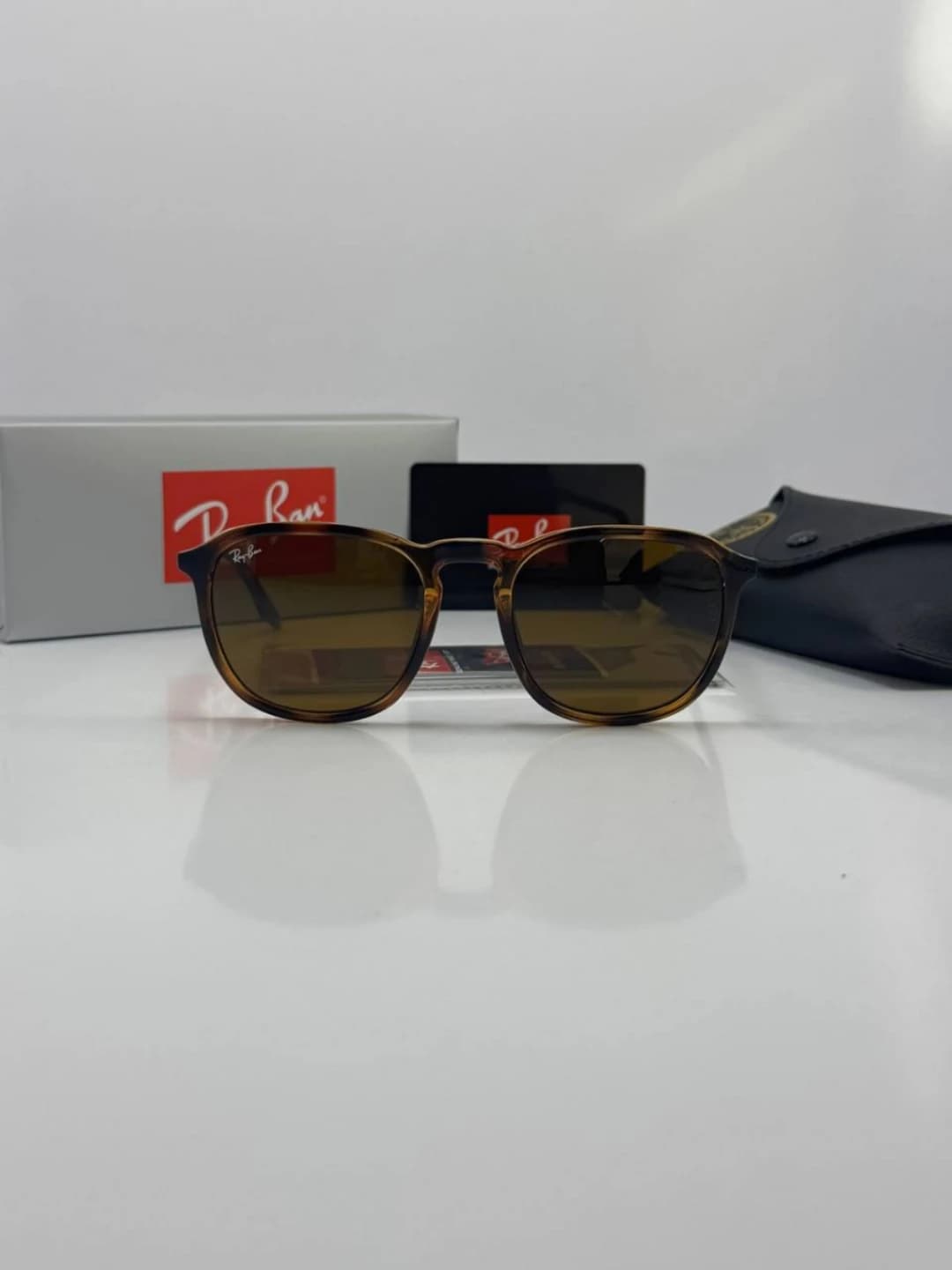 عینک ریبن هاوانا قهوه ای rayban rb-2203 — تصویر ۲