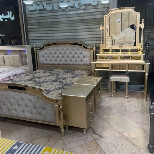 سرویس خواب مدل رومانتیک مبلمان فرنا مدل 1144391