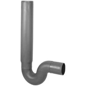 سیفون 110 یک تکه با درپوش (با لوله 125 و طول PE) پوش فیت نیوفلکس