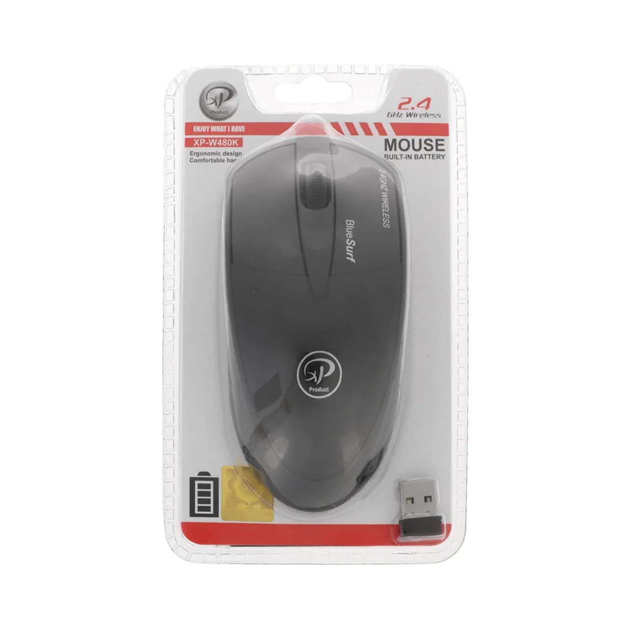 ماوس بی سیم XP Product مدل XP-W480K – مشکی – RYL