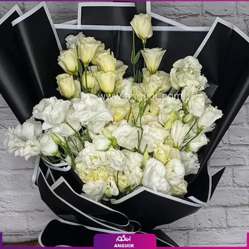 دسته گل ترحیم سکوت سپید — تصویر ۲