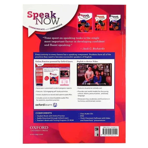 کتاب SPEAK NOW 1 اثر David Bohlke and Jack C. Richards — تصویر ۲
