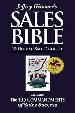 و دانلود نسخه کامل کتاب زبان اصلی Jeffrey Gitomer’s The Sales Bible: The Ultimate Sales Resource | دانلود کتاب خارجی