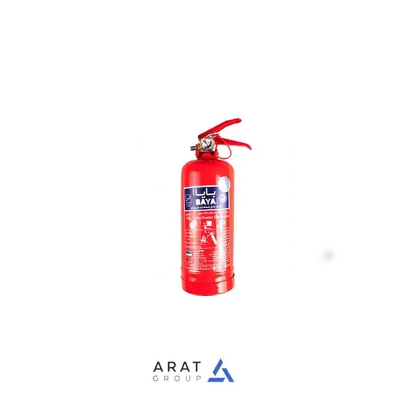 کپسول آتش نشانی پودر و گاز 1 کیلویی بایا