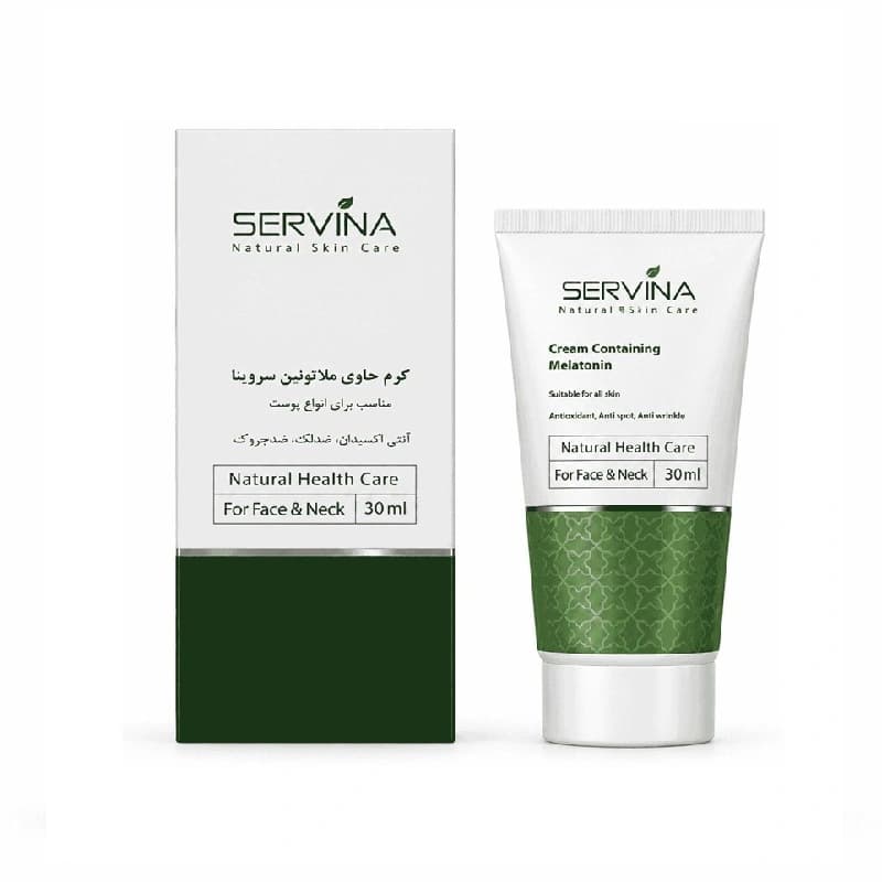 کرم ضدلک و ضدچروک سروینا حاوی ملاتونین حجم 30mL