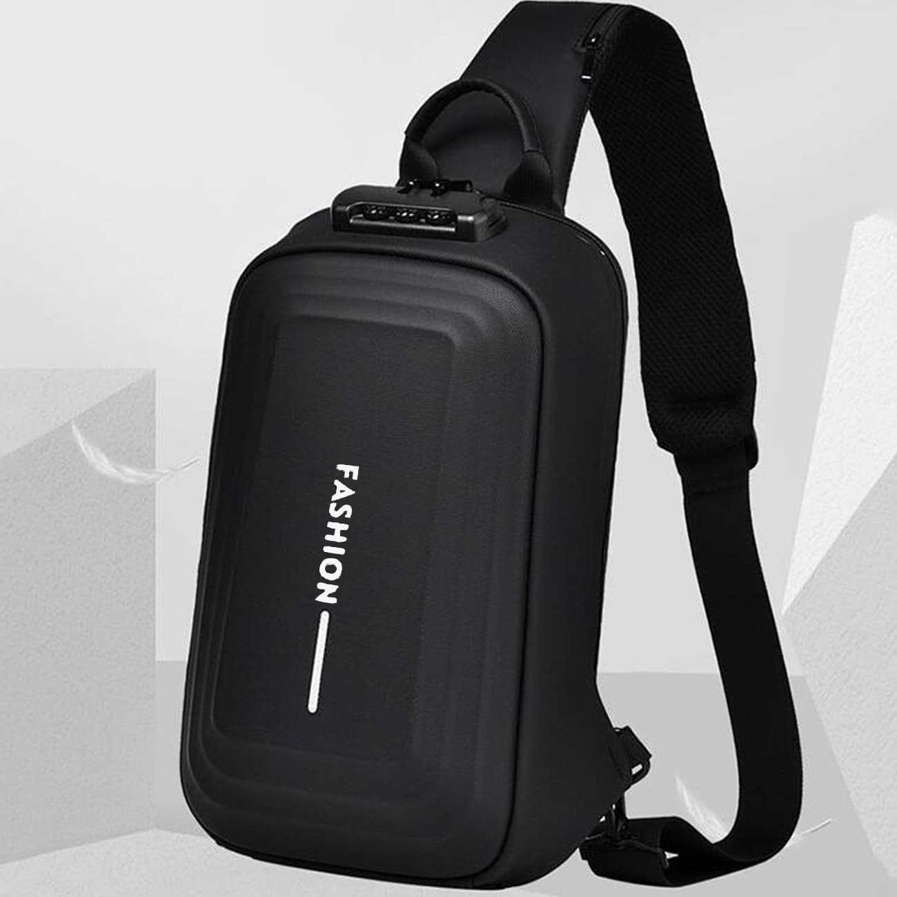 کیف کراس بادی مردانه رمزدار ضدآب فشن FASHION D03 — تصویر ۷