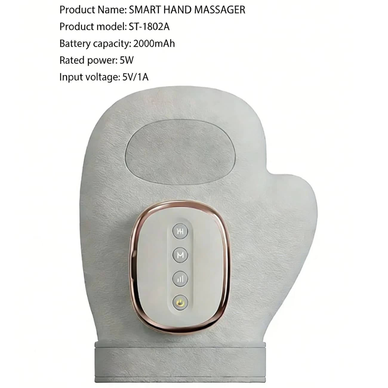 ماساژور دست و انگشتان مدل Smart Hand Massager با گرمایش و فشار هوا — تصویر ۶