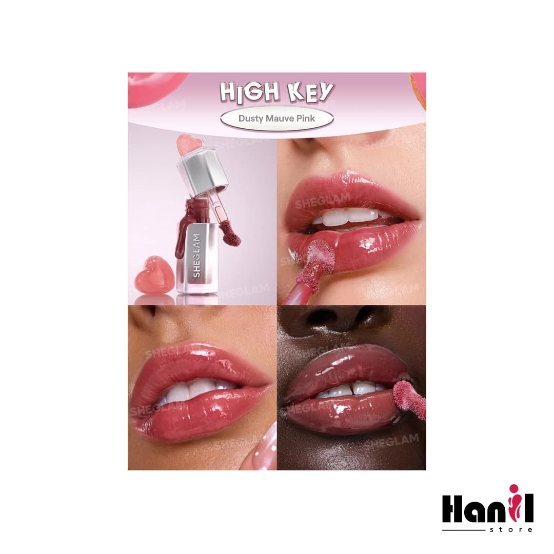 لیپ گلاس شیگلم مدل Glass Lock Air رنگ High Key — تصویر ۲