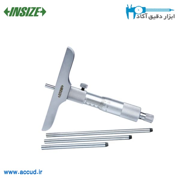عمق سنج میله ای 100-0 میلی متر INSIZE (با گارانتی رسمی شرکت اینسایز) مدل 3240-100
