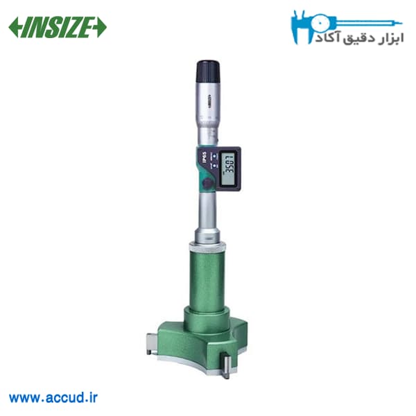 میکرومتر داخل سه فک دیجیتال 200-175 میلی متر INSIZE (با گارانتی رسمی شرکت اینسایز) مدل 3127-200
