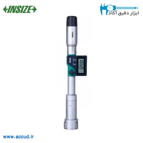 میکرومتر داخل سه فک دیجیتال 30-25 میلی متر INSIZE (با گارانتی رسمی شرکت اینسایز) مدل 3127-30