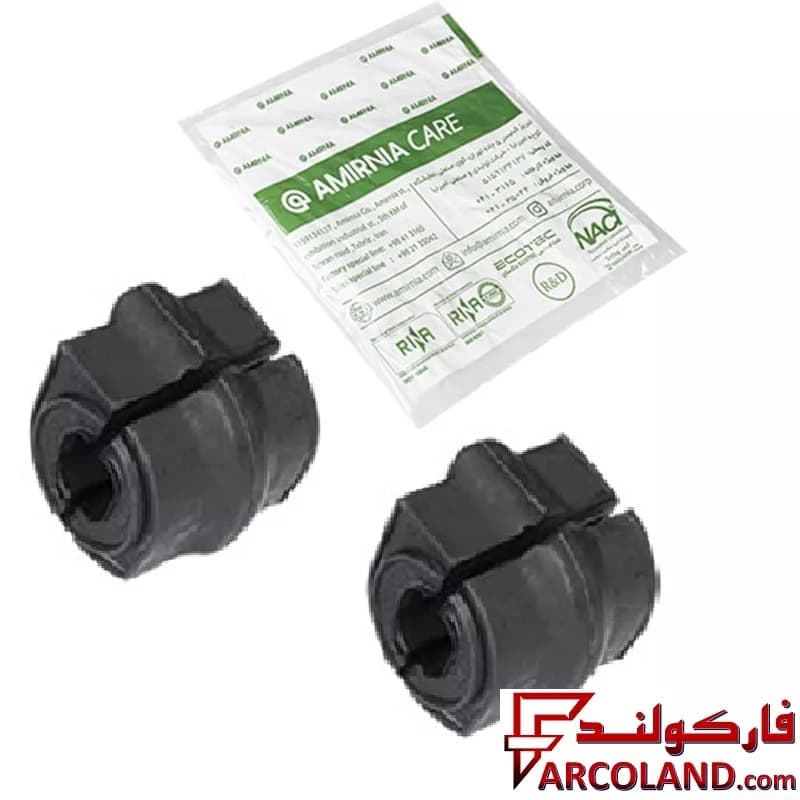 لاستیک موجگیر (چاکدار) امیرنیا مناسب پژو 206 بسته 2 عددی