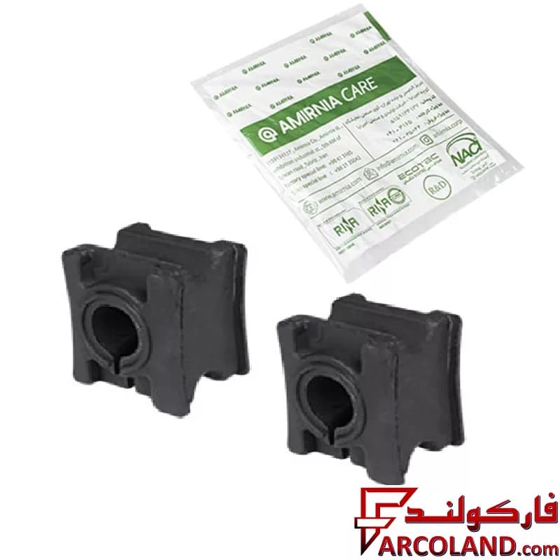 لاستیک موجگیر (چاکدار) امیرنیا مناسب سمند بسته 2 عددی