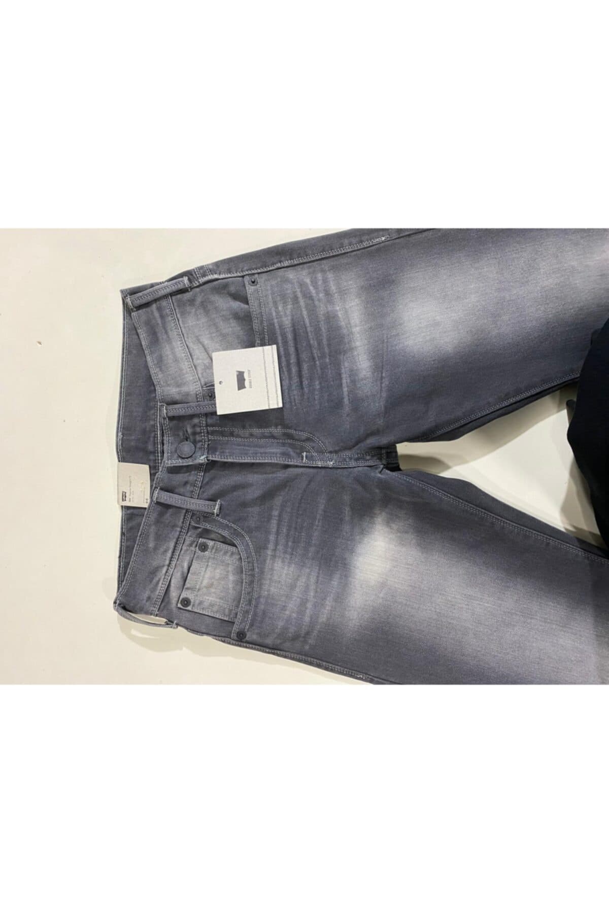 شلوار جین لیوایز مردانه جین خاکستری راسته Straight/استریج فاق نرمال Straight/استریج کژوال/روزمره | Levi’s 16222-0003 UM