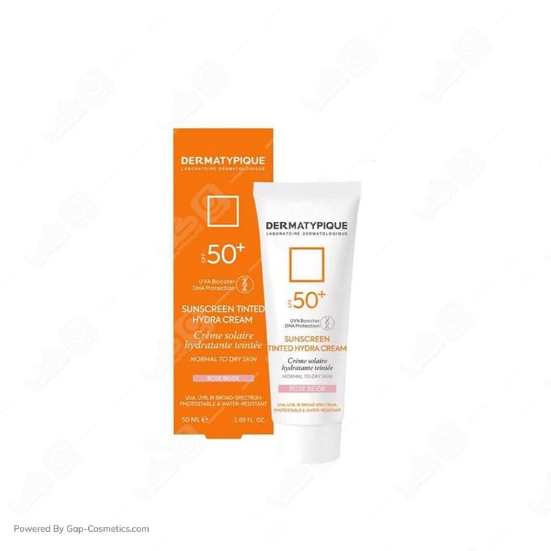 کرم ضد آفتاب SPF 50 درماتیپیک Dermatypique مدل رزبژ مناسب پوست خشک حجم 50 میلی لیتر