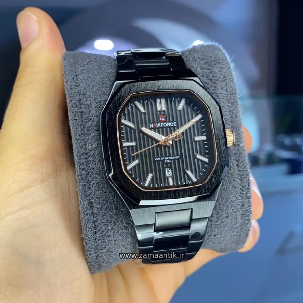 ساعت مچی مردانه نیوی فورس NAVIFORCE مدل NF 9271 BRGB — تصویر ۳