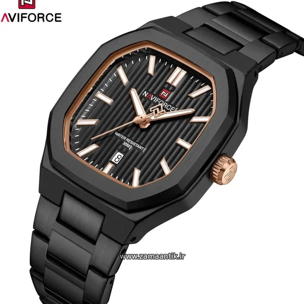 ساعت مچی مردانه نیوی فورس NAVIFORCE مدل NF 9271 BRGB — تصویر ۲