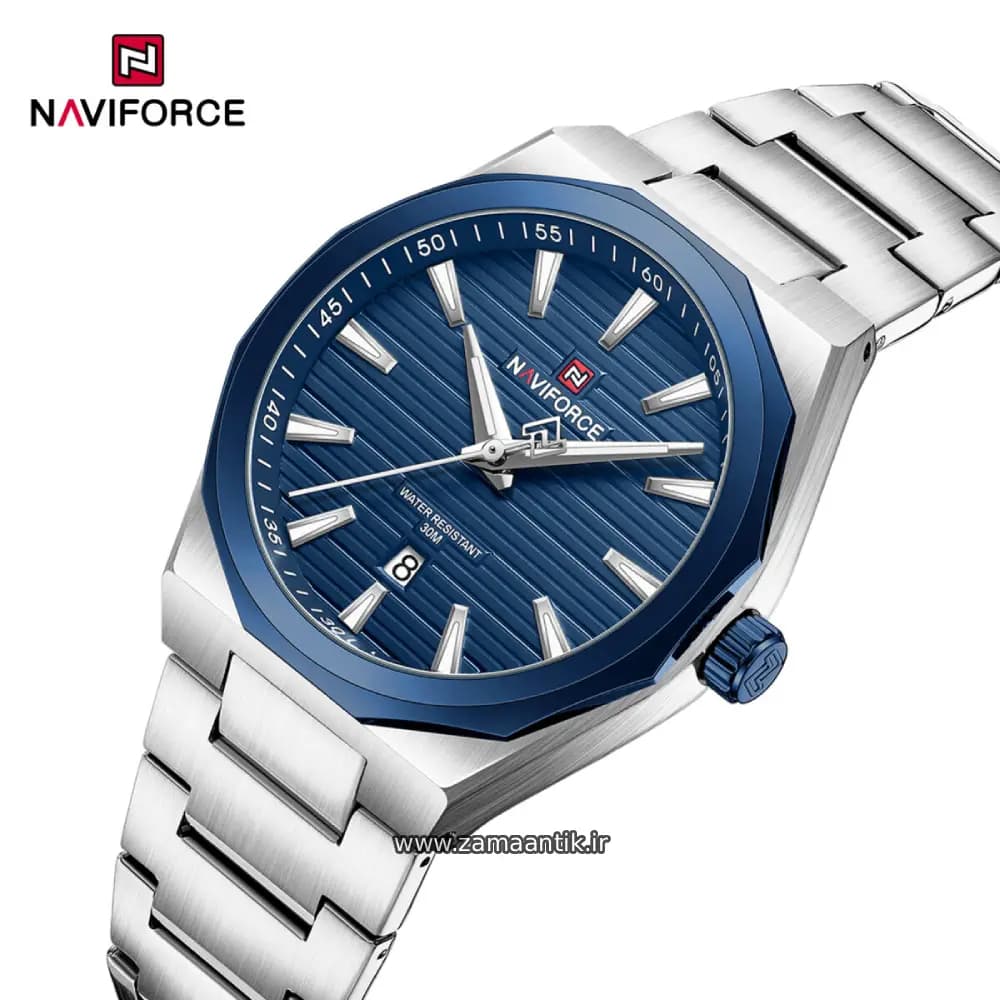 ساعت مچی مردانه نیوی فورس NAVIFORCE مدل NF 9274 SBES — تصویر ۲