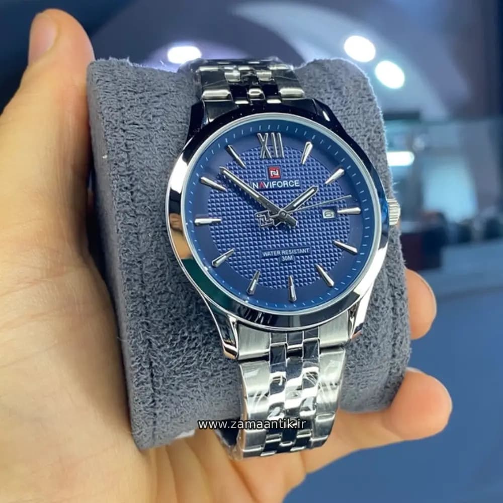 ساعت مچی مردانه نیوی فورس NAVIFORCE مدل NF 9255 SBES — تصویر ۴