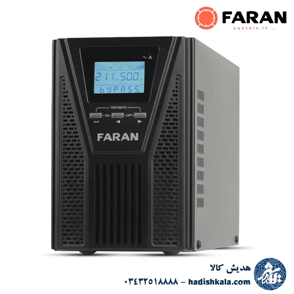 یو پی اس آنلاین 1KVA فاران مدل Titan Plus اکسترنال
