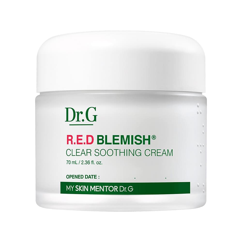 کرم تسکیندهنده و شفافکننده لکههای قرمز دکتر جی | Dr.G Red Blemish Clear Soothing Cream