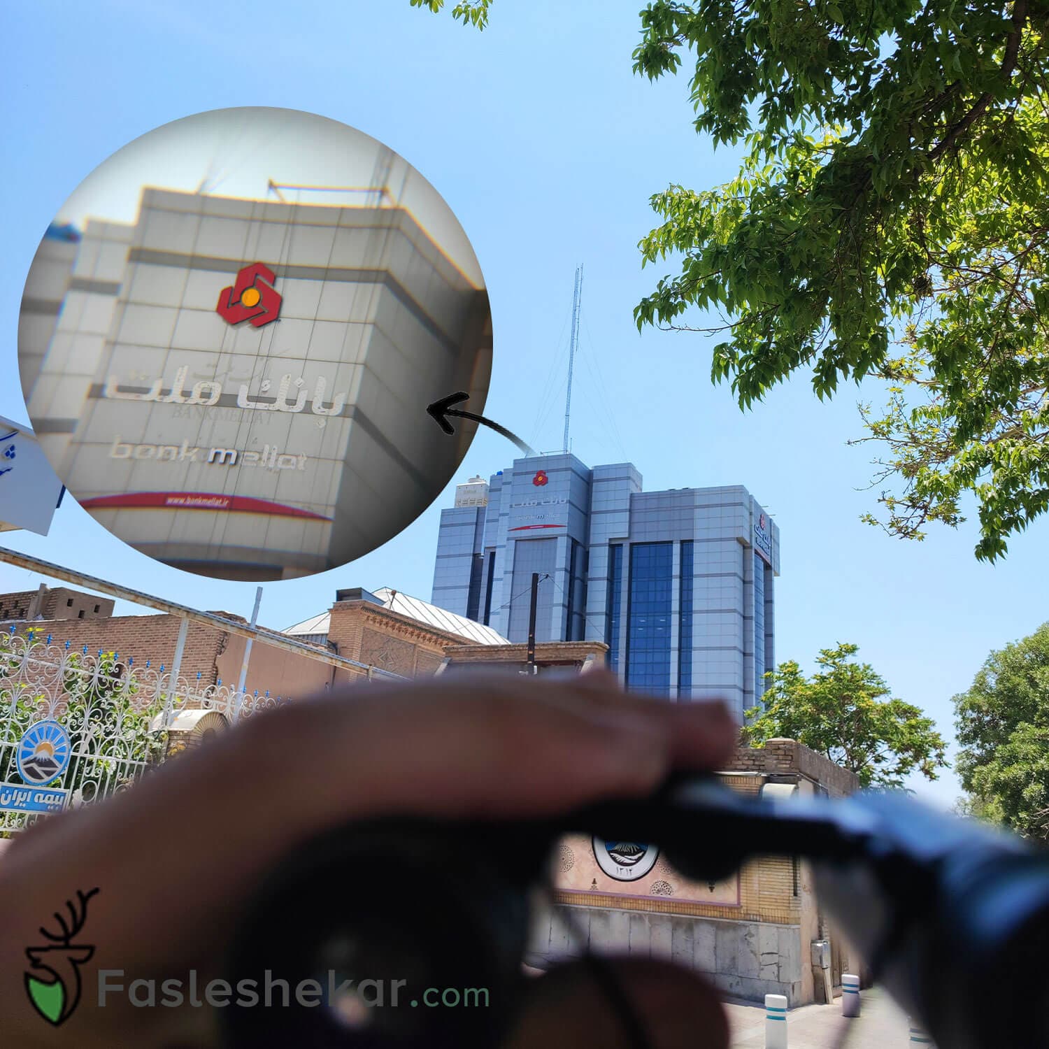 دوربین دوچشمی کامت Comet 8×21 مدل DCF — تصویر ۷