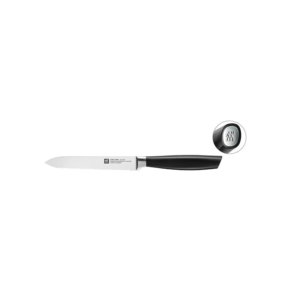 سرویس چاقو ۷ پارچه زولینگ مدل آل استار با پایه خود تیز شونده ZWILLING All Star Self Sharpening Silver — تصویر ۸