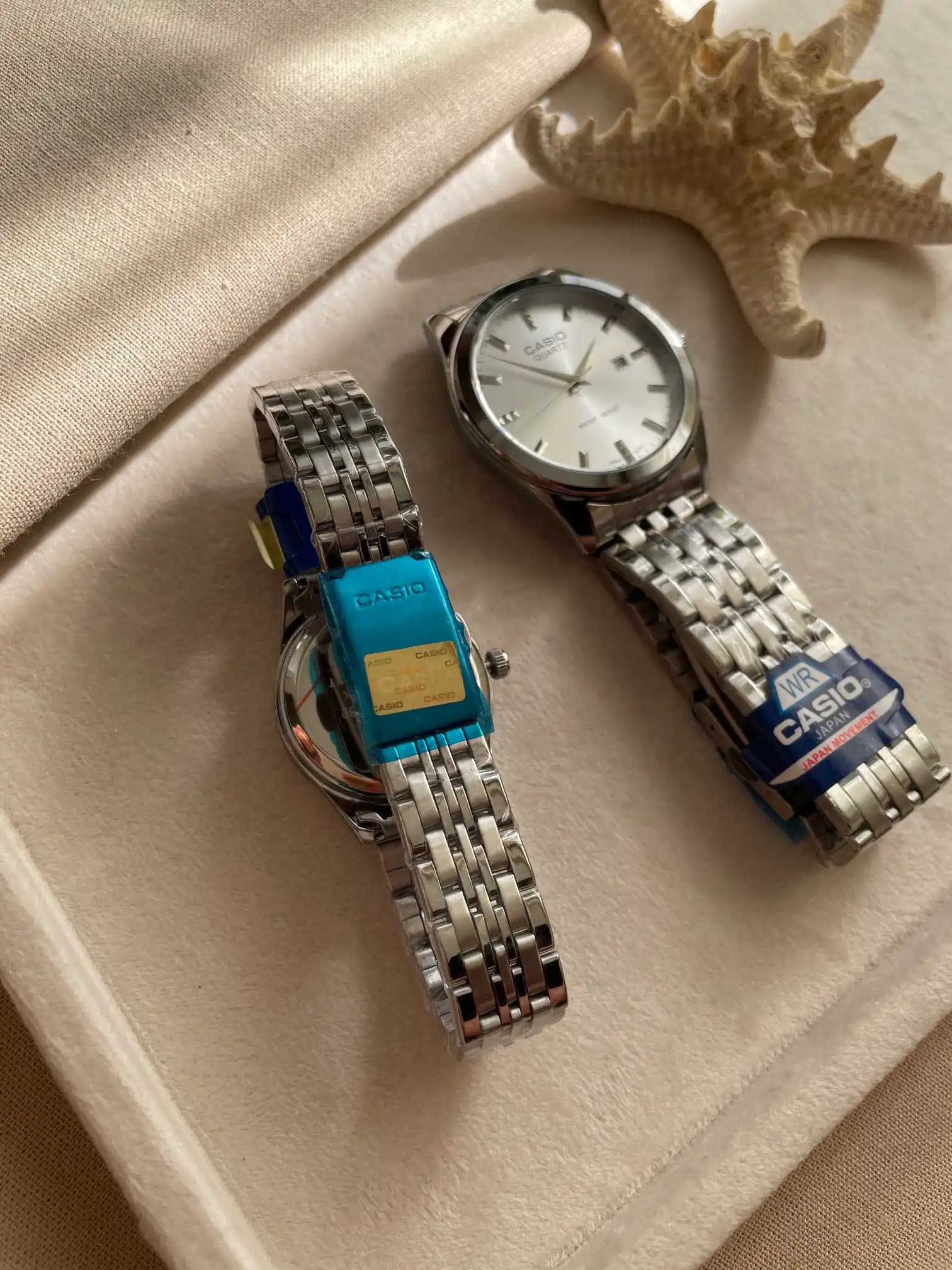 ساعت مچی کلاسیک کاسیو (Casio) مدل نقرهای — تصویر ۴