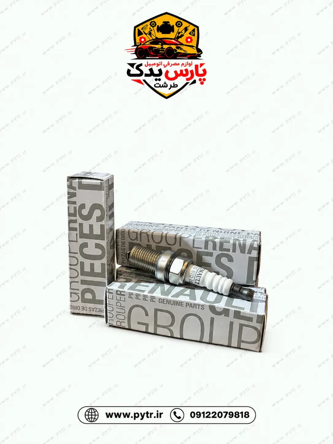 شمع خودرو رنو جنیون پارتس مدل 7700500155 مناسب L90وL90اتوماتیک