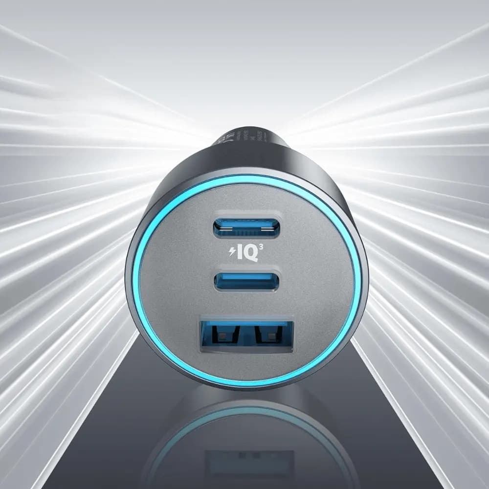 شارژر فندکی انکر مدل Anker USB-C 535 67W A2731 — تصویر ۲