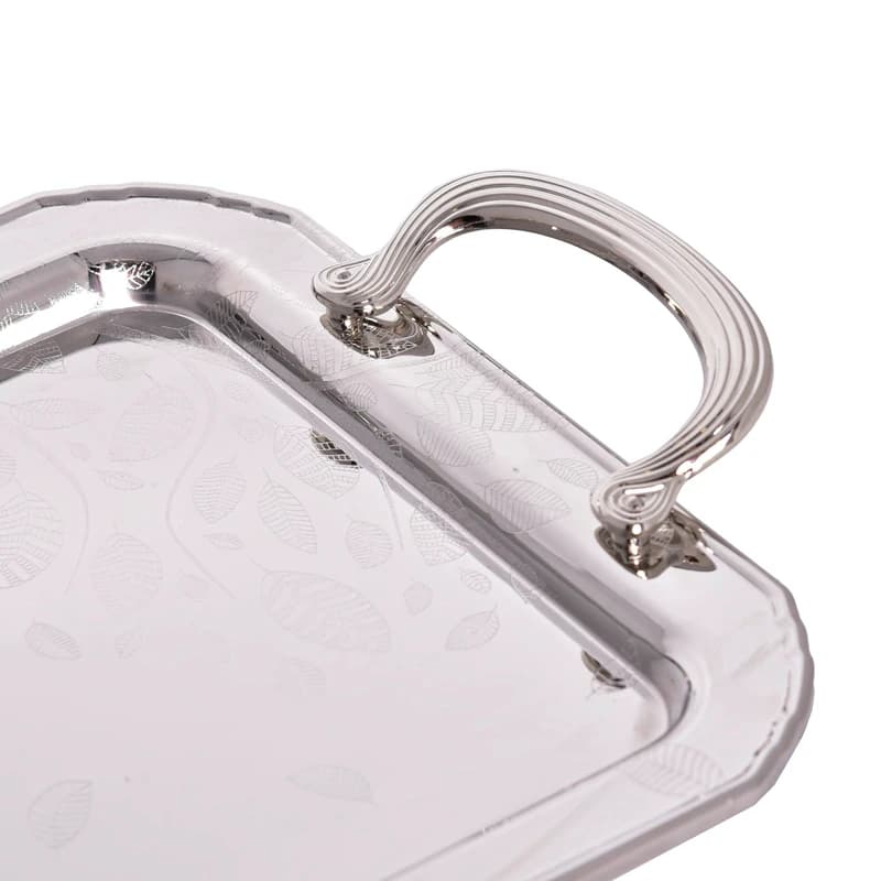 سینی استیل یک میل بدون پایه کوچک یونیک مدل UN-4019 — تصویر ۲
