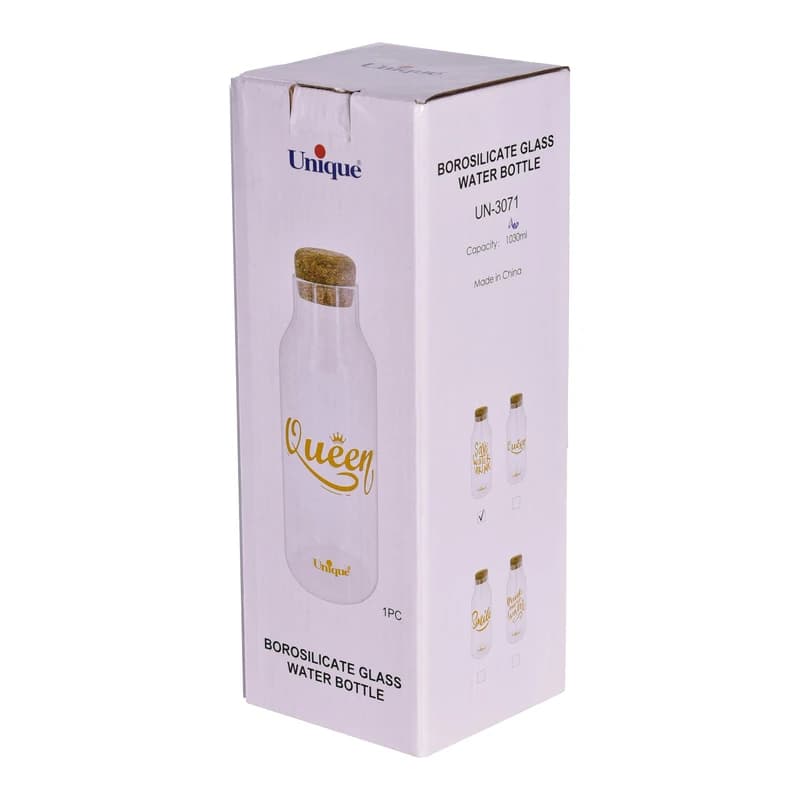 بطری آب متوسط درب بامبو یونیک UN-3071 — تصویر ۳