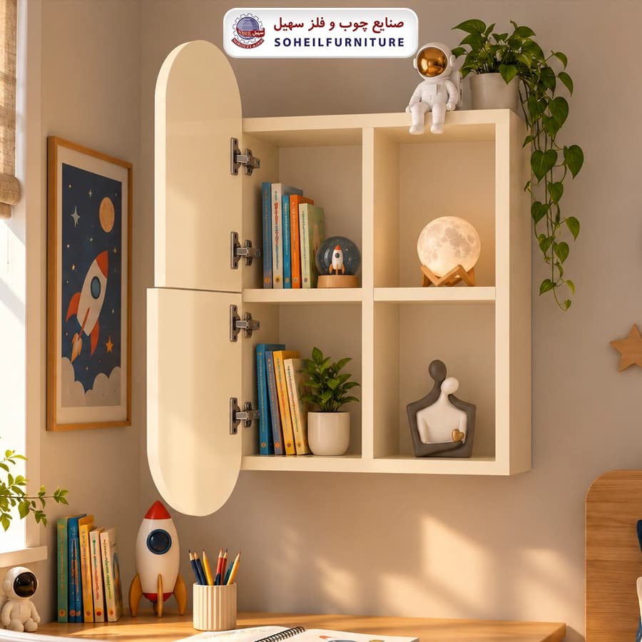 شلف دیواری مدل تدی سهیل — تصویر ۳