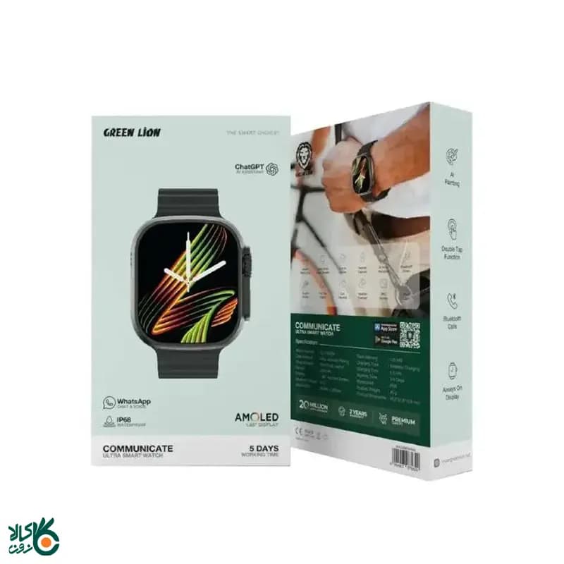 ساعت هوشمند گرین لاین مدل Green Lion Communicate Ultra — تصویر ۱۲