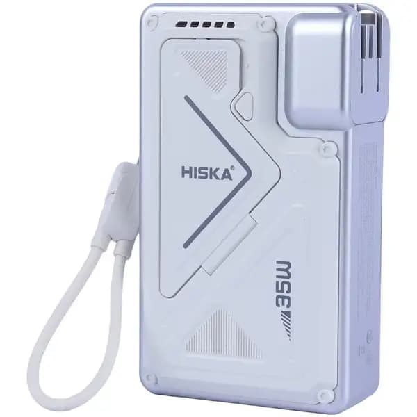 پاوربانک 20000 هزار 35 وات بی سیم فست شارژ هیسکا مدل Hiska HP-226PD QC3.0 PD 35W — تصویر ۲